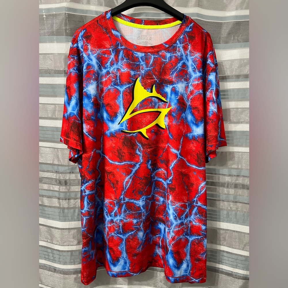 Loco Skailz Performance Fishing Savage Mesh Shirt